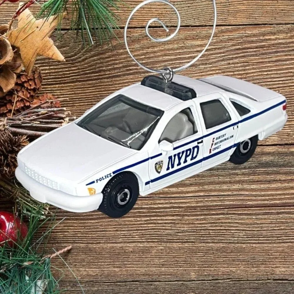 RARE 1994 Chevrolet Chevy Caprice NYPD Police Cruiser Car‎ Christmas Ornament